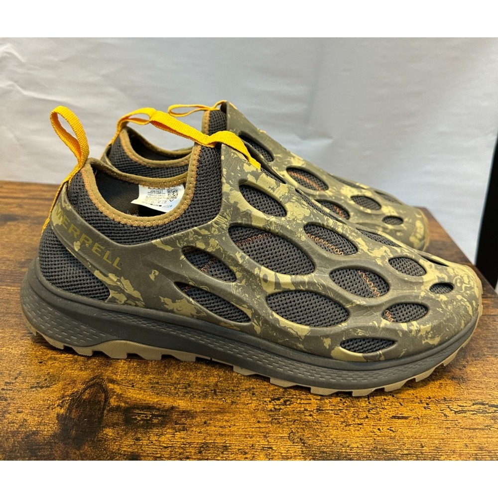 Merrell Hydro Runner Men's Size 13 Olive Green Camo Water Trail Shoes Hiking - Picture 3 of 14